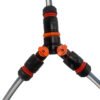 3 way connector set with valve black/orange – heavy duty outdoor garden tap uk garden hose fittings free shipping 15
