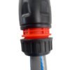 3 way connector set with valve black/orange – heavy duty outdoor garden tap uk garden hose fittings free shipping 23