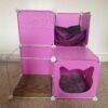 Kitty Cubby Cat Cube Play Tower MIDI Cats Free Shipping 245
