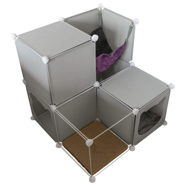 Kitty Cubby Cat Cube Play Tower MIDI Cats Free Shipping 97