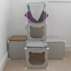 Kitty Cubby Cat Cube Play Tower MIDI Cats Free Shipping 341