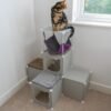 Kitty Cubby Cat Cube Play Tower MIDI Cats Free Shipping 351