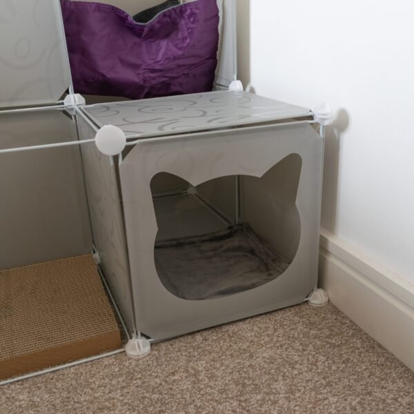 Kitty Cubby Cat Cube Play Tower MIDI Cats Free Shipping 73