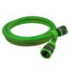 Premium garden hose green 5m with green lock connectors – kink-free heavy duty garden hose pipe uk garden hose pipe free shipping
