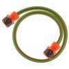 Premium garden hose green with orange lock connectors – kink-free heavy duty garden hose pipe uk, 1m garden hose pipe free shipping