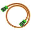 Premium garden hose yellow with green lock connectors – kink-free heavy duty garden hose pipe uk, 4m garden hose pipe free shipping