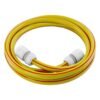Premium garden hose set yellow – kink-free heavy duty garden hose pipe uk garden hose pipe free shipping