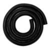 Corrugated pipe 1 inch (25mm) with 2 x double wire clips set – heavy duty pipe & hose fitting uk hose free shipping
