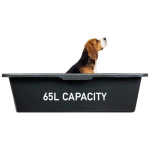 Dog Bath with Tap 65L