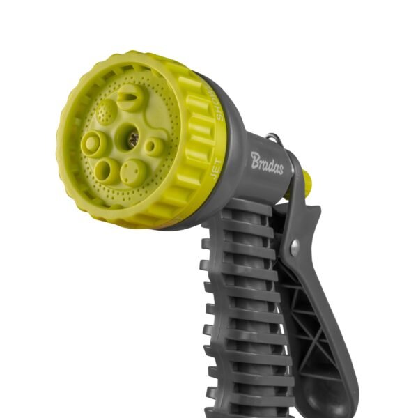 Hose gun water sprayer 7-pattern adjustable, lime –  7-pattern garden spray gun uk water sprayers free shipping 7