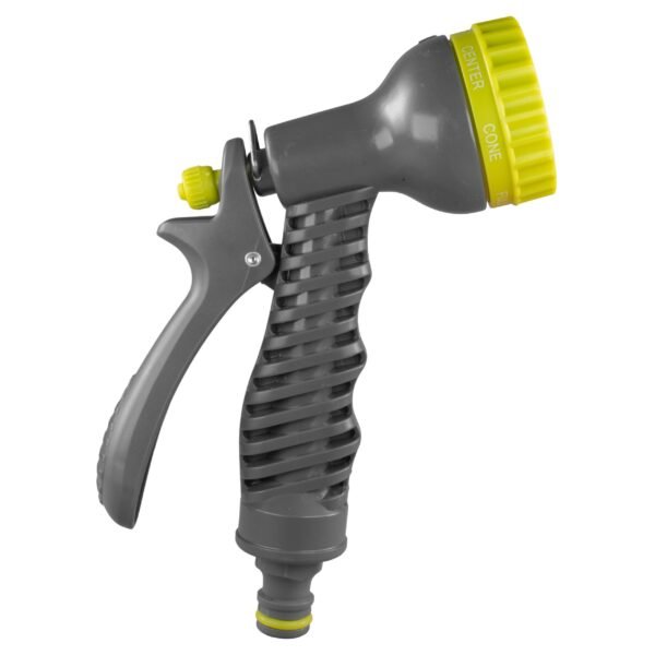 Hose gun water sprayer 7-pattern adjustable, lime –  7-pattern garden spray gun uk water sprayers free shipping 17