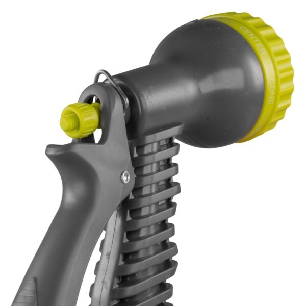 Hose gun water sprayer 7-pattern adjustable, lime –  7-pattern garden spray gun uk water sprayers free shipping 21