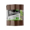 Wavy plastic garden lawn edging, h=15cm, l=9m, brown – plastic lawn edging border uk plastic lawn edging free shipping 1