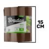 Wavy plastic garden lawn edging, h=15cm, l=9m, brown – plastic lawn edging border uk plastic lawn edging free shipping 5