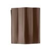 Wavy plastic garden lawn edging, h=15cm, l=9m, brown – plastic lawn edging border uk plastic lawn edging free shipping 6