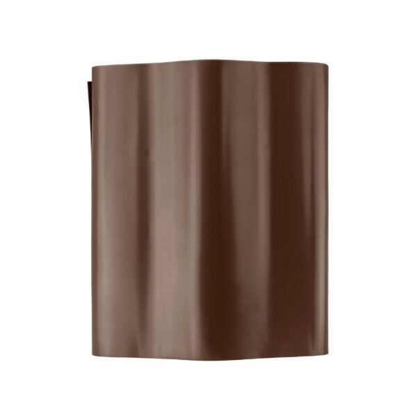 Wavy plastic garden lawn edging, h=15cm, l=9m, brown – plastic lawn edging border uk plastic lawn edging free shipping 6