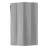 Wavy Plastic Garden Lawn Edging, H=25CM, L=9M, Light Gray New Arrivals Free Shipping 25