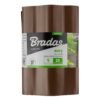 Wavy plastic garden lawn edging, h=25cm, l=9m, brown – plastic lawn edging border uk plastic lawn edging free shipping 1