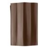 Wavy plastic garden lawn edging, h=25cm, l=9m, brown – plastic lawn edging border uk plastic lawn edging free shipping 4