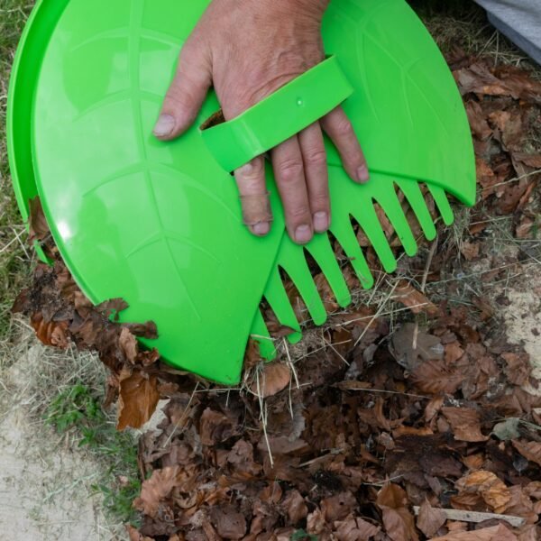 Leaf Grab Garden Cleaning Scoops, Green Garden Tools Free Shipping 9