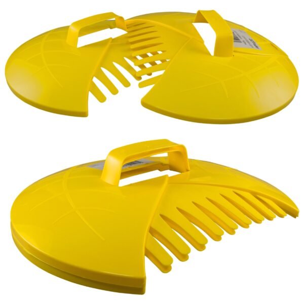 Leaf grab garden cleaning scoops, yellow – hand-held leaf grabber garden scoop uk garden tools free shipping 11