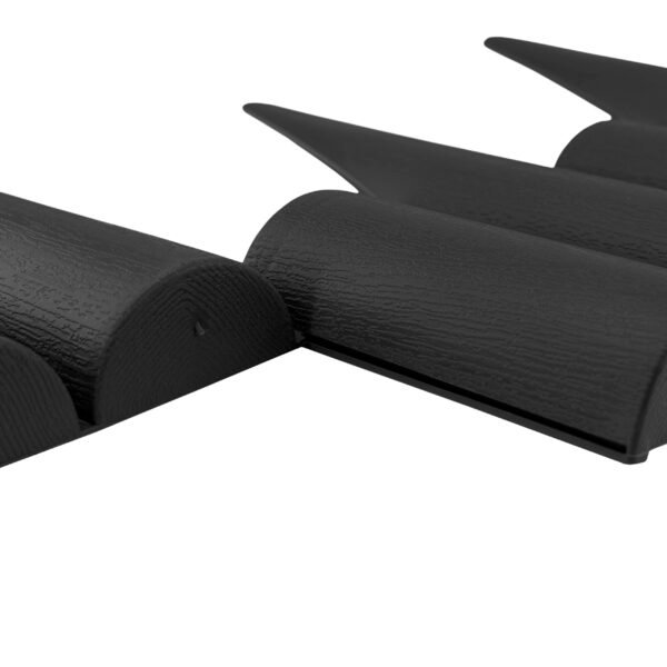 Lawn edging, plastic palisade wood effect, 2. 5m box, black – plastic lawn edging border uk palisades & lawn edging free shipping 7