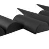 Lawn edging, plastic palisade wood effect, 2. 5m box, black – plastic lawn edging border uk palisades & lawn edging free shipping 6