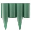 Lawn edging, plastic palisade wood effect, 2. 5m box, green – plastic lawn edging border uk new arrivals free shipping 19