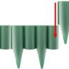 Lawn edging, plastic palisade wood effect, 2. 5m box, green – plastic lawn edging border uk new arrivals free shipping 21