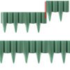 Lawn edging, plastic palisade wood effect, 2. 5m box, green – plastic lawn edging border uk new arrivals free shipping 23