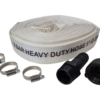 Lay flat set e – heavy duty pipe & hose fitting uk, 1 inch, 15m hose free shipping