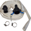 Lay flat set l – heavy duty pipe & hose fitting uk, 1 inch, 15m hose free shipping