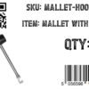 Rubber Mallet with Hook