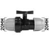 Wall flange kit 20mm mdpe + mdpe valve + geka ½ inch + 25mm geka – mdpe pipe wall flange kit uk mdpe wall flange kits free shipping 37