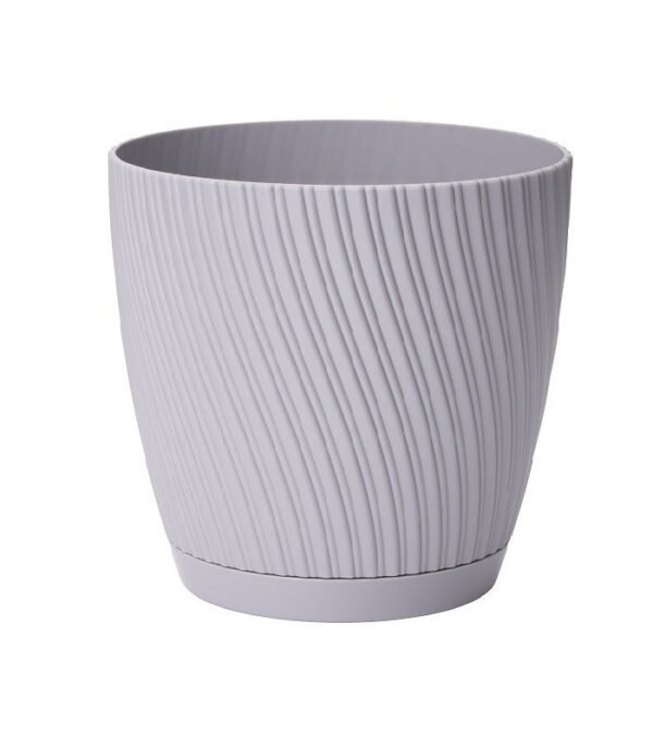 Mika Pot with Saucer 190mm Platinum Pots Free Shipping 5