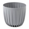 Mira pot without hole 130mm gray – mira decorative garden plant pot uk flower pots & planters free shipping