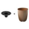 Mira pot without hole 145mm eco wood – home diy accessory uk pots free shipping 9