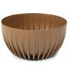 Mira bowl pot, insert and hole with plug 240mm eco wood – home diy accessory uk pots free shipping