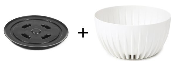 Mira bowl pot, insert and hole with plug 300mm white – home diy accessory uk pots free shipping 5