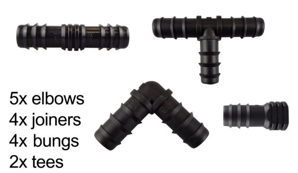 Mix 1/2″ Barb Connectors POROUS15 New Arrivals Free Shipping 5