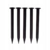 Pegs for lawn border set black – garden tool & accessory uk fence posts free shipping 25