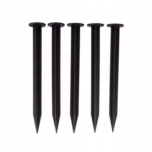 Pegs for lawn border set black – garden tool & accessory uk fence posts free shipping 13