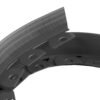Lawn border set, easy border 60mm black 10m with pegs – plastic lawn edging border uk roll borders free shipping 5