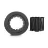 Lawn border set, easy border 40mm grey 10m with pegs – plastic lawn edging border uk roll borders free shipping 5