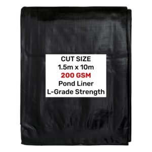 Pond Liner L-Grade 1.5m x 10m New Arrivals Free Shipping 5