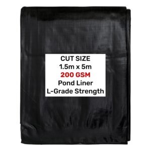 Pond Liner L-Grade 1.5m x 5m New Arrivals Free Shipping