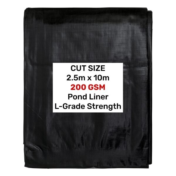 Pond Liner L-Grade 2.5m x 10m New Arrivals Free Shipping 5