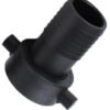 Pond straight connector 1. 5″ bspf – 40mm – garden pond fitting & accessory uk pond connectors free shipping