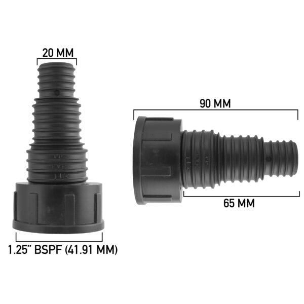Pond Connector 1.25″ BSPF- 20/25/32mm New Arrivals Free Shipping 9