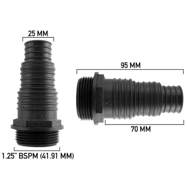 Pond Connector 1.25″ BSPM – 25/32/38mm New Arrivals Free Shipping 9